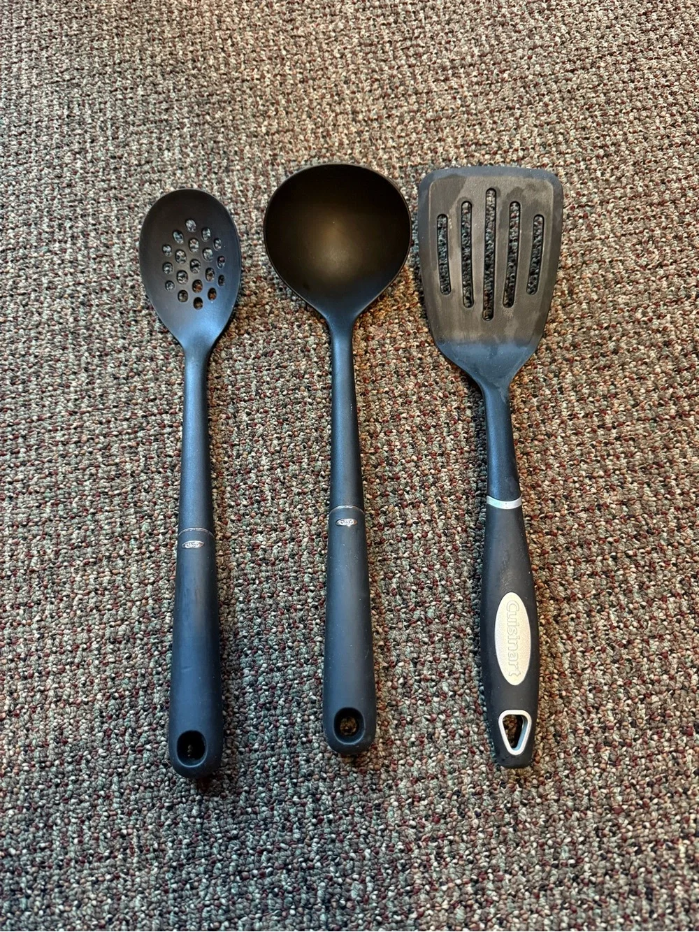 Cuisinart Black 3-Piece Nylon Cooking Utensil Set
